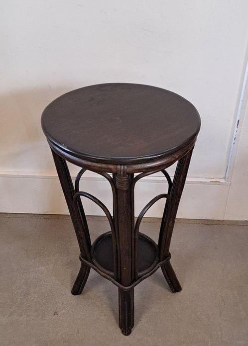 Bijzettafel - Rattan, Antiek en Kunst, Kunst | Designobjecten
