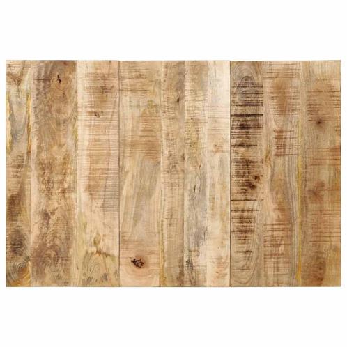 vidaXL Hoofdbord 120 cm massief ruw mangohout, Huis en Inrichting, Slaapkamer | Bedden, Bruin, Nieuw, Hout, Verzenden