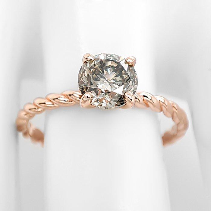 Zonder Minimumprijs - Ring - 14 karaat Roségoud - 1.04ct., Sieraden, Tassen en Uiterlijk, Ringen