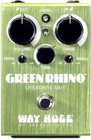 WAY HUGE® GREEN RHINO OVERDRIVE MKIV, WHE207 The Green Rhino, Muziek en Instrumenten, Effecten, Distortion, Overdrive of Fuzz