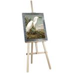 Schildersezel Vincent - 154 cm Blank Ongelakt - Bouwpakket, Audio, Tv en Foto, Fotografie | Fotolijsten, Nieuw, Ophalen of Verzenden
