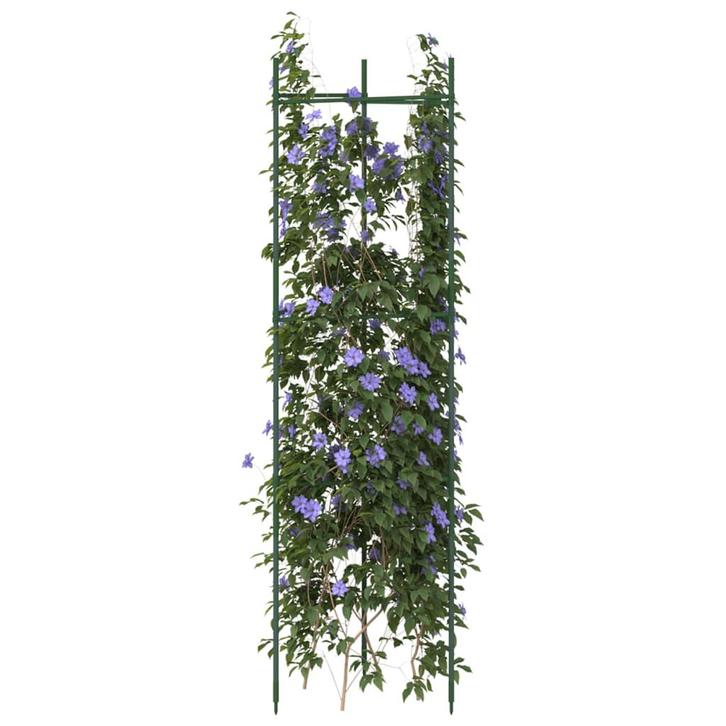 vidaXL Tomatenkooien 4 st 116 cm staal en polypropeen, Tuin en Terras, Overige Tuin en Terras, Nieuw, Verzenden