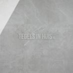 Vloertegel / wandtegel butan marmer grijs 90x90 gepolijst, Doe-het-zelf en Verbouw, Tegels, Ophalen, Keramiek, Nieuw, 10 m² of meer