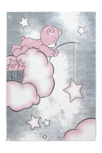 Kindervloerkleed | Kids | Beer | Roze | 80x150 cm, Verzenden, Nieuw