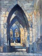 Gustave Helinck (1884-1954) - Kerkinterieur