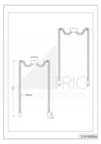 TRIO ROPE Hanglamp Antiek messing - excl. 2x E27 60W, Huis en Inrichting, Lampen | Hanglampen, Ophalen of Verzenden, Nieuw