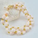 Koraal - Zilver - Armband - CORALLO ROSATO, Antiek en Kunst