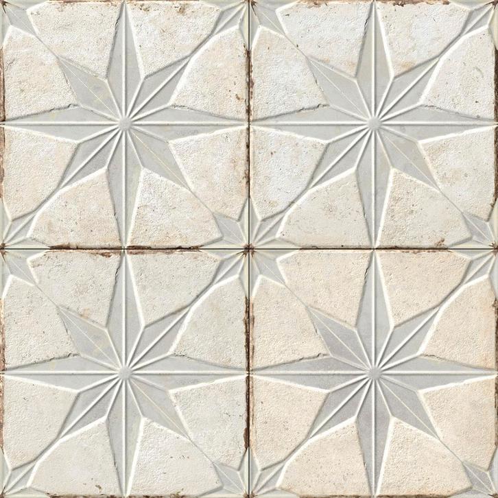 Vloertegel / wandtegel starlight wit 22.3x22.3 vloertegel, Doe-het-zelf en Verbouw, Tegels, Vloertegels, Nieuw, 10 m² of meer