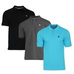 Donnay Donnay Heren - 3-Pack - Polo shirt Noah - Zwart /, Verzenden, Nieuw