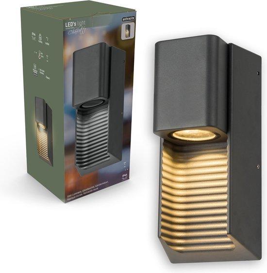 2dekans | LEDs Light LED Buitenlamp Wandlamp - Charlotte, Tuin en Terras, Buitenverlichting, Zo goed als nieuw, Ophalen of Verzenden