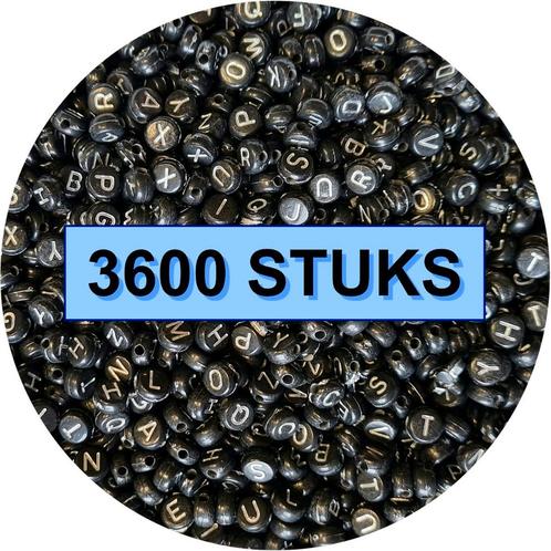 Fako Bijoux® - Letterkralen Rond Bulk - Letter Beads -, Hobby en Vrije tijd, Kralen en Sieraden maken, Verzenden