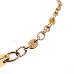 18 Krt. Bicolor gouden collier met hanger; Pomellato | 43 cm, Sieraden, Tassen en Uiterlijk, Kettingen, Ophalen of Verzenden, Gebruikt