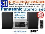 Panasonic | Stereoset | DAB+ radio | CD | Bluetooth | Nieuw, Audio, Tv en Foto, Stereo-sets, Overige merken, MP3-aansluiting, Cd-speler