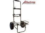 Albatros Fishing Deluxe Trolley - 51 x 45 x 107 cm - Groen, Verzenden, Zo goed als nieuw