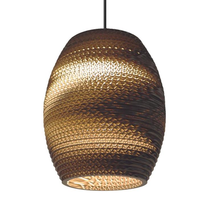 Graypants Scraplights Oliv Hanglamp, natuur - ø¸19 cm, Huis en Inrichting, Lampen | Hanglampen, Nieuw, Verzenden