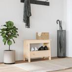 vidaXL Halbankje 60x28x45 cm massief grenenhout, Huis en Inrichting, Verzenden, Nieuw