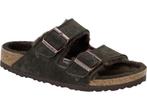 Birkenstock Arizona VL - Pantoffels - Lamsvel - Mocha - Maat, Kleding | Dames, Verzenden, Zo goed als nieuw