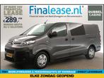 Citroën Jumpy 2.0 BlueHDI L3H1 DC 5 Pers Airco Cruise €289pm, Citroën, Nieuw, Zilver of Grijs, Lease