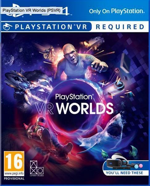 PlayStation VR Worlds (PSVR Only) PS4 Morgen in huis!, Spelcomputers en Games, Games | Sony PlayStation 4, 1 speler, Zo goed als nieuw