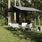 vidaXL Kampeerluifel waterdicht 300x294 cm grijs en oranje, Verzenden, Nieuw, Tot en met 2