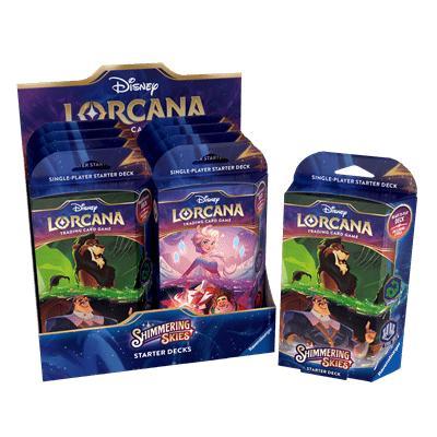 Disney Lorcana Shimmering Skies Starter Deck, Verzamelen, Disney, Nieuw, Verzenden