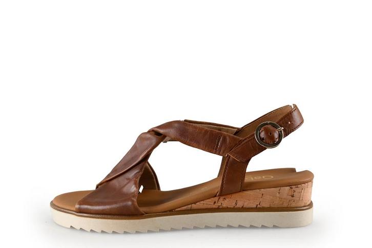 Gabor Sandalen in maat 38 Cognac, Kleding | Dames, Schoenen, Overige kleuren, Zo goed als nieuw, Sandalen of Muiltjes, Verzenden
