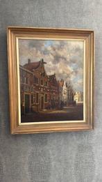 G.L. Brinkmans (XX) - Stadsgezicht in lijst, Antiek en Kunst