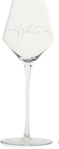 Riviera Maison witte wijnglas (1 glas) (Glazen & Bekers)