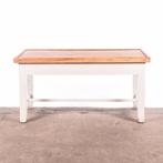 Vintage tafel | Oude eettafel | Witte tafel