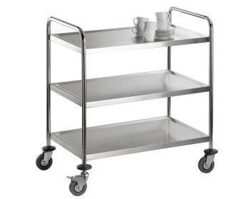 Serveer-afruimwagen | RVS | 94(h)x86x54cm Saro, Zakelijke goederen, Horeca | Meubilair en Inrichting, Verzenden