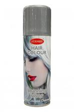 Haarspray Zilver 125Ml, Hobby en Vrije tijd, Feestartikelen, Verzenden, Nieuw