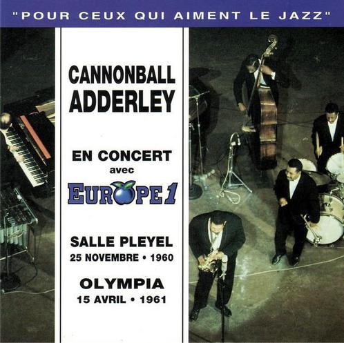 cd - Cannonball Adderley - En Concert Avec Europe 1 - Sal..., Cd's en Dvd's, Cd's | Overige Cd's, Zo goed als nieuw, Verzenden