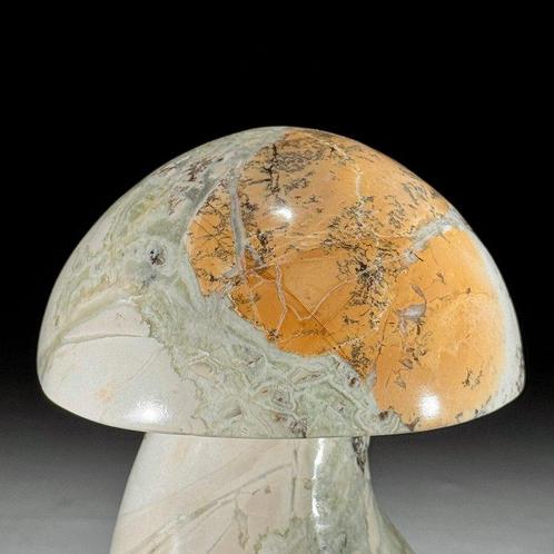 GEEN MINIMUMVERKOOPPRIJS - Handgesneden Onyx Paddenstoel, Antiek en Kunst, Kunst | Designobjecten