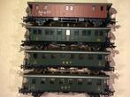 Liliput H0 - 27850, 27851 - Modeltrein personenwagonset (4), Hobby en Vrije tijd, Modeltreinen | H0, Nieuw