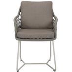 Taranto dining tuinstoel natural sand rope latte, Ophalen of Verzenden, Nieuw