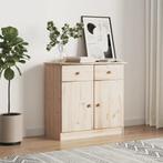 vidaXL Dressoir ALTA 77x35x73 cm massief grenenhout, Verzenden, Nieuw, 50 tot 100 cm, Grenenhout