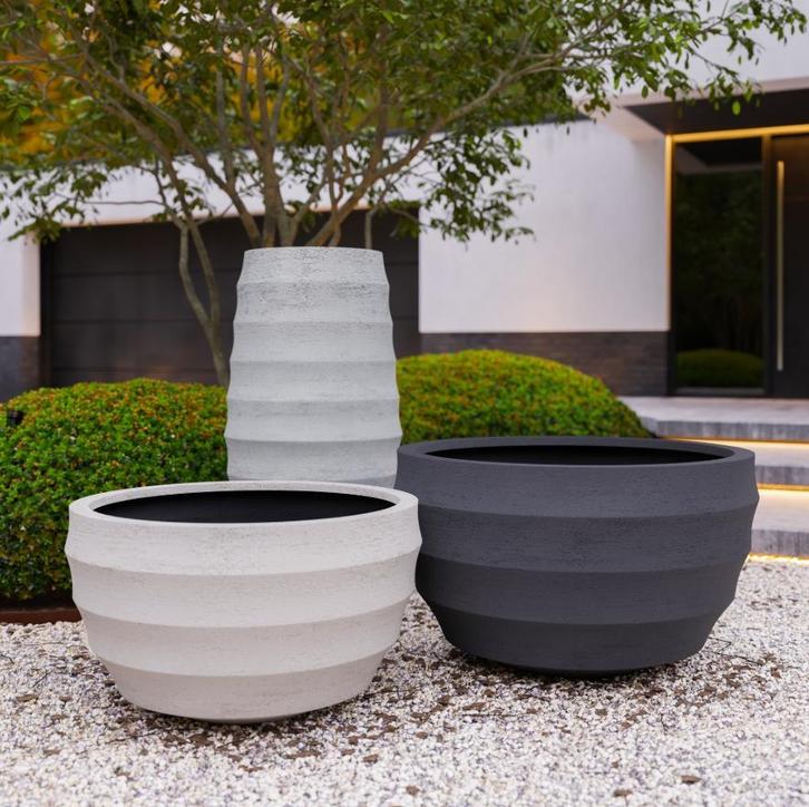 POTTENSHOP Bloempot groot Hoge pot zand pot olijfboom, Tuin en Terras, Bloempotten, 70 cm of meer, 40 cm of meer, Binnen, Balkon