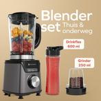 2dekans | KitchenBrothers Blender Met Drinkfles - 1200W -, Witgoed en Apparatuur, Keukenmixers, Ophalen of Verzenden, Zo goed als nieuw