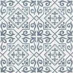 Vloertegel / wandtegel ayala blauw 45x45 cm  4 in 1 tegel, Keramiek, Nieuw, Ophalen of Verzenden, 10 m² of meer