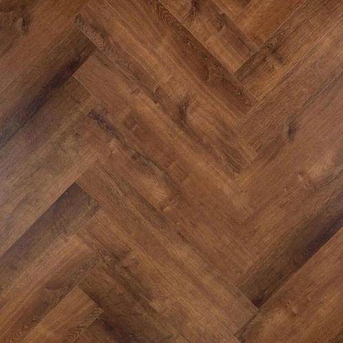 Otium Dawn Herringbone dryback PVC, Huis en Inrichting, Stoffering | Vloerbedekking, Overige typen, Bruin, Nieuw, Ophalen of Verzenden