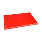 Hygiplas HDPE snijplank rood 450x300x25mm, Huis en Inrichting, Keuken | Keukenbenodigdheden, Verzenden, Nieuw