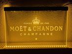 Moet & Chandon neon bord lamp LED verlichting reclame lichtb, Verzamelen, Verzenden, Nieuw