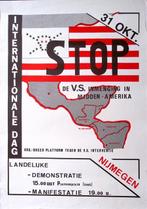 STOP inmenging V.S. in midden America (lijst optie, Posters), Verzamelen, Verzenden, Nieuw, Overige onderwerpen, Met lijst