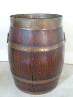 Parapkubak gekuipt met messing banden ca. 1900 - Vat - Eik