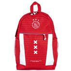 Ajax Rugzak Klein Wit-Rood-Wit All Over Logo XXX, Verzenden, Nieuw