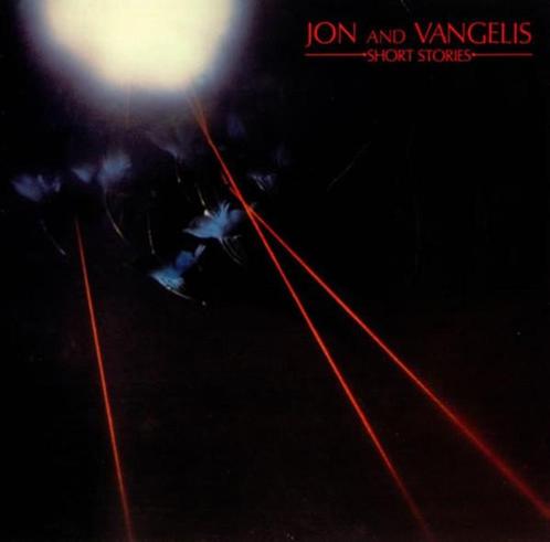 LP gebruikt - Jon And Vangelis (cut-out) - Short Stories, Cd's en Dvd's, Vinyl | Pop, Zo goed als nieuw, Verzenden