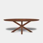 Tafel Ovaal Eikenhout  Matrix Hout  220x110, Nieuw