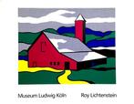 Roy Lichtenstein, (after) - Red Barn II - Silkscreen -, Antiek en Kunst, Kunst | Tekeningen en Foto's