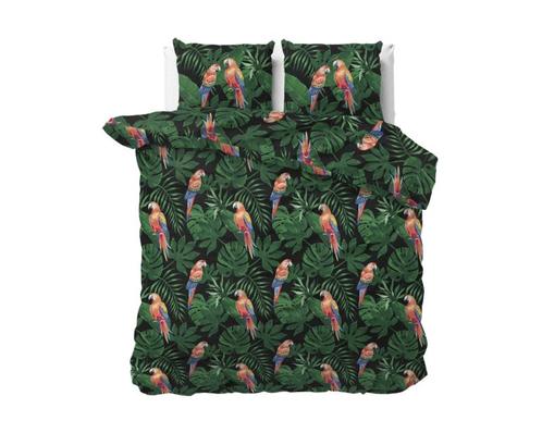 Sleeptime Elegance Tropical Parrot Groen, Huis en Inrichting, Slaapkamer | Beddengoed