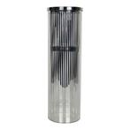 *windlicht cilinder zilver streep large 35cm*, Verzenden, Nieuw